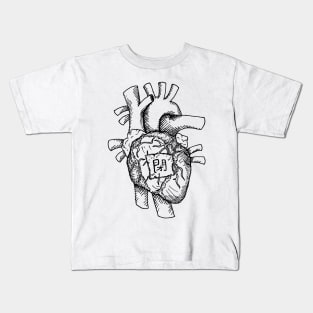 Closed Heart Kids T-Shirt